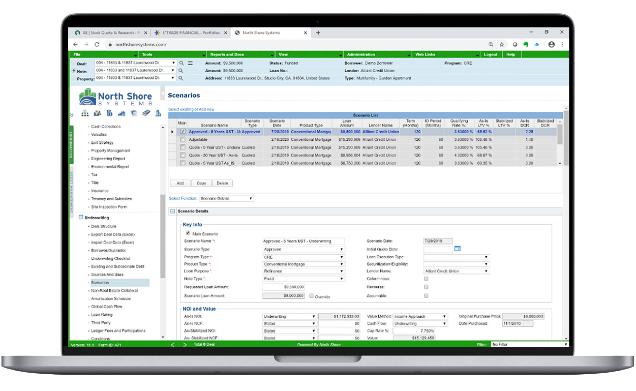 Underwriting Scenarios - Loan Origination Software