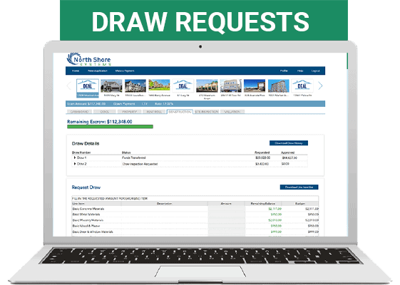 Draw Requests - Construction Lending Software
